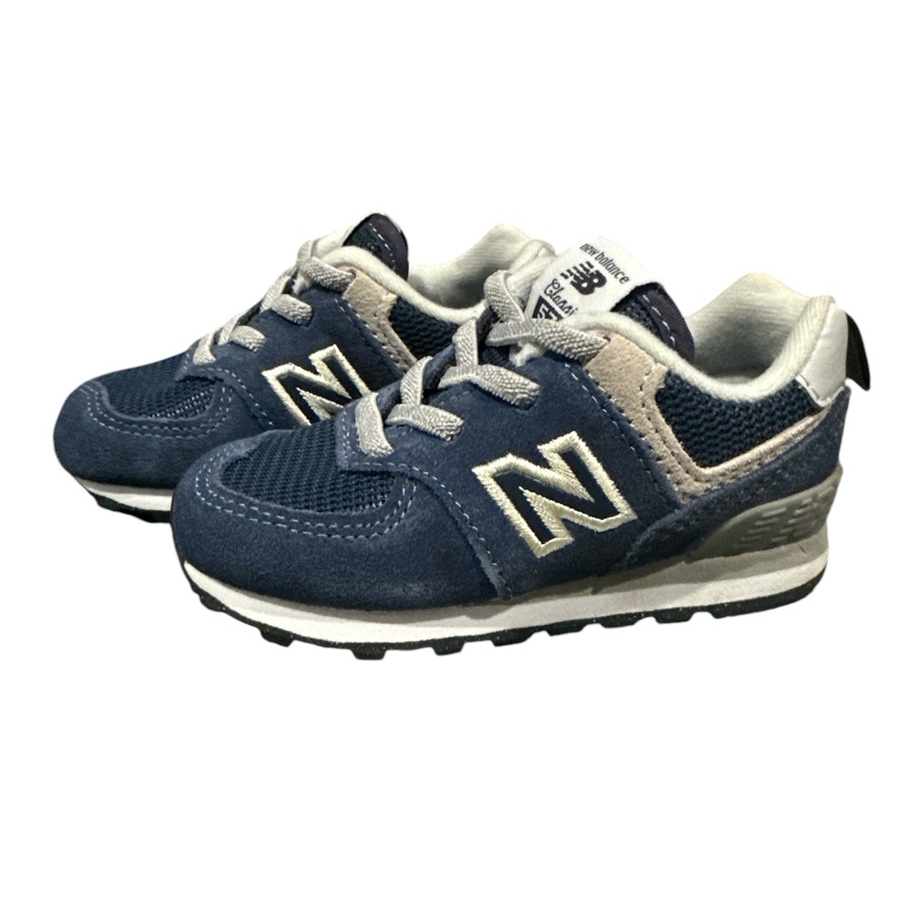 NWOT New Balance Toddler Kid's 574 Core Bungee walking Sneaker Shoe Toddler 6 - Picture 3 of 8